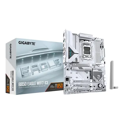 Gigabyte B850 Eagle WF7 ICE AM5 MB – Bild 1
