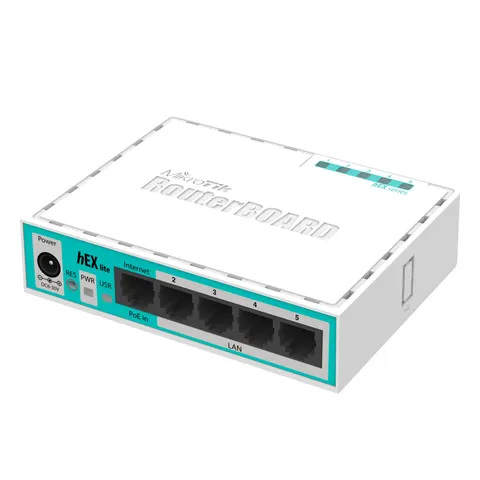 Mikrotik hEX lite wired router – Bild 1
