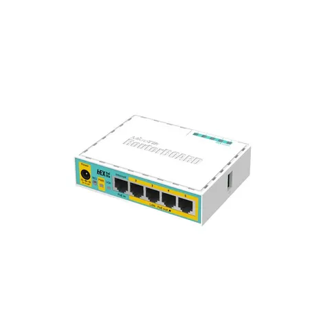 Mikrotik hEX PoE lite wired router – Bild 1