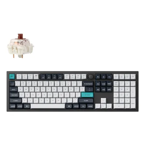 Keychron Q6 Max QMK Wireless Mechanical Keyboard - Black – image 1