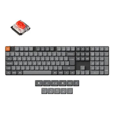 Keychron K5 Max Wireless Mechanical Keyboard - Black – image 1