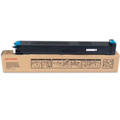 Sharp Original MX23GTCA Toner - cyan (MX23GTCA) – Bild 1
