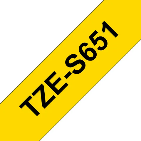 Brother TZE-S651 label-making tape – Bild 1