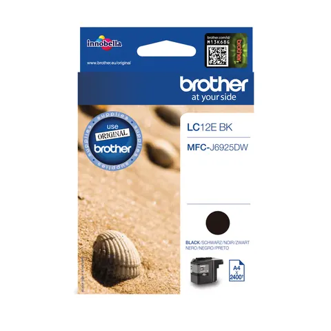Brother LC-12EBK - Schwarz - Druckerpatrone – Bild 1