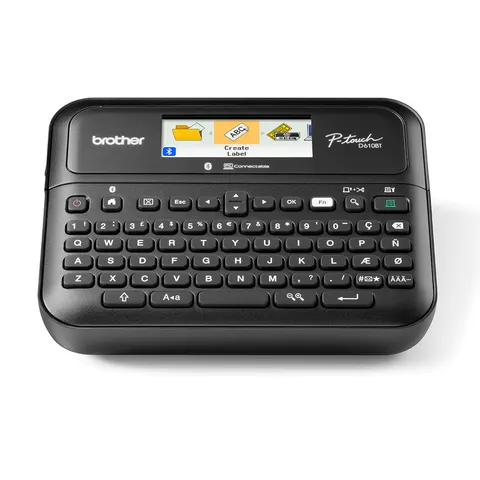 BROTHER P-TOUCH D610BTVP - Labelling machine, desktop, USB/Bluetooth – image 1