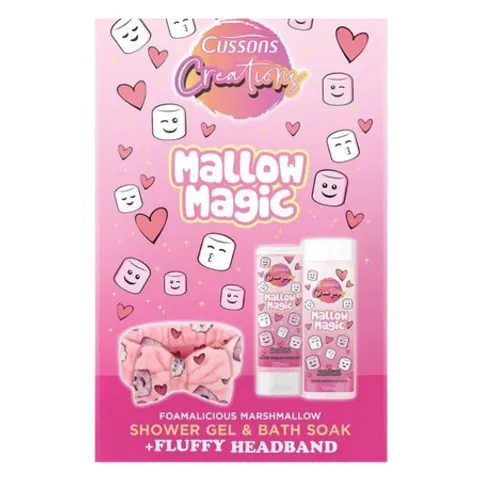 Cussons Creations Mallow Magic Bad Geschenkset – 3 stuks – afbeelding 1