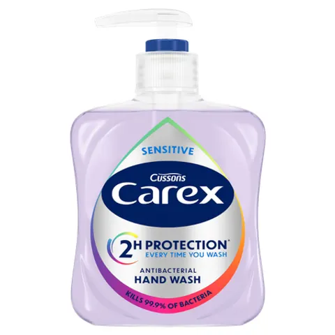 Carex Sensitive Antibacterial Hand Wash - 250 ml – image 1