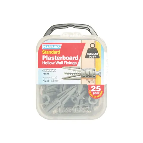 Plasplugs Plasterboard Hollow Wall Fixings – CF111 – image 1