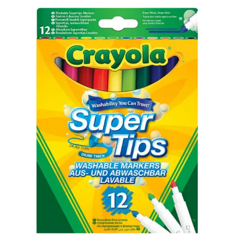 Crayola Super Tips Colour Tips - 12 pcs – image 1
