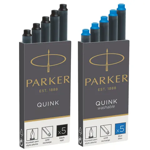 PARKER QUINK Mini-Tintenpatrone königsblau – Bild 1