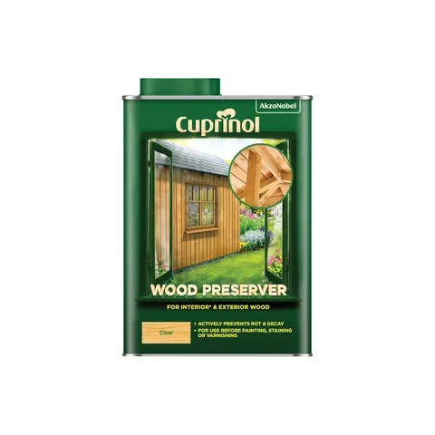 Cuprinol Wood Preserver Clear 1 Litre 5330417 – image 1