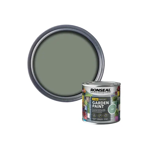 Ronseal Garden Paint Sage 250ml – image 1