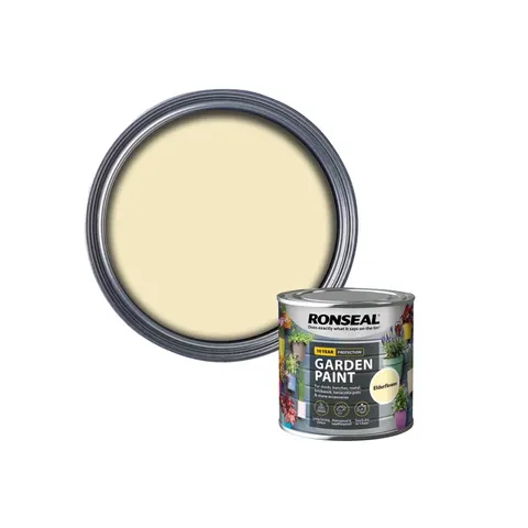 Ronseal Garden Paint Elderflower 250ml – image 1