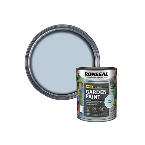 Ronseal General Purpose Garden Paint Cool Breeze 750ml – image 1