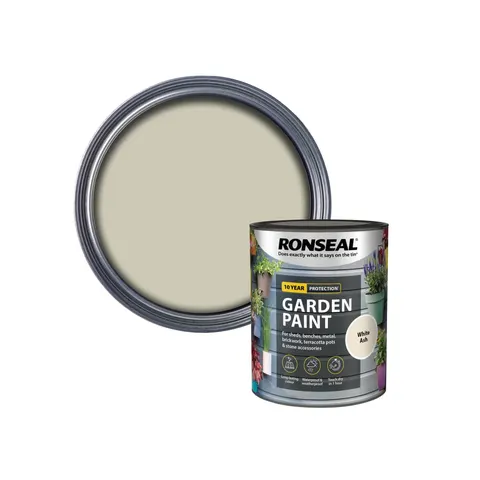 Ronseal General Purpose Garden Paint – White Ash – 37402 – image 1