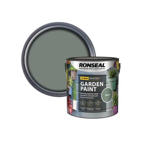 Ronseal General Purpose Garden Paint Willow 2.5l – image 1