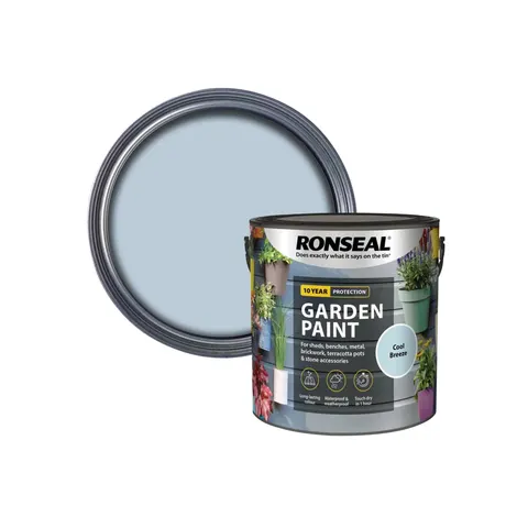 Ronseal General Purpose Garden Paint Cool Breeze 2.5l – image 1