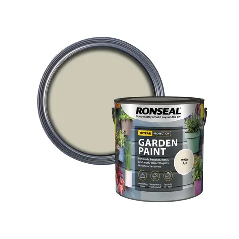 Ronseal General Purpose Garden Paint – White Ash – 37426 – image 1