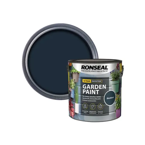 Ronseal General Purpose Garden Paint – Blackbird – 37430 – image 1