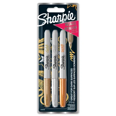 Sharpie Assorted Metallic Markers – image 1