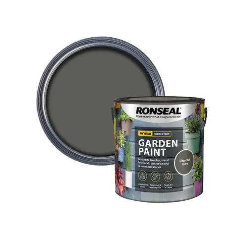Ronseal General Purpose Garden Paint – Charcoal – 38509 – image 1
