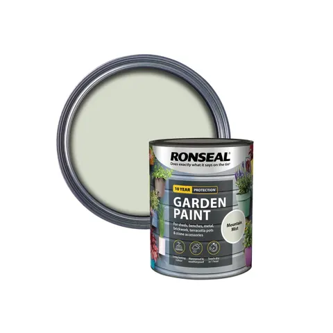 Ronseal Garden Paint Mountain Mist 750ml – image 1