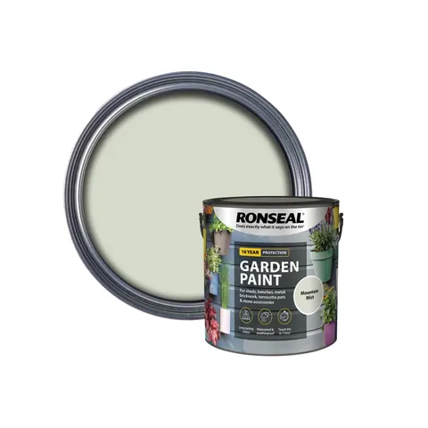 Ronseal Garden Paint Mountain Mist 2.5L – image 1