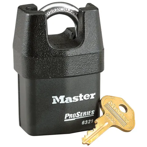 Master Lock Proseries Shrouded Shackle Padlock 54Mm – image 1