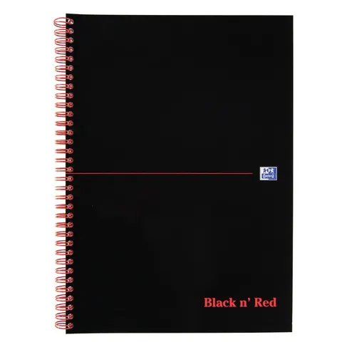 Black n' Red BLACK N RED WIRE NOTEBOOK A4 PK10 – image 1