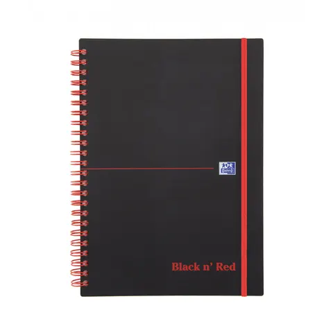 Black n' Red BLACK N RED PP ELAST NOTEBOOK A5 PK5 – image 1
