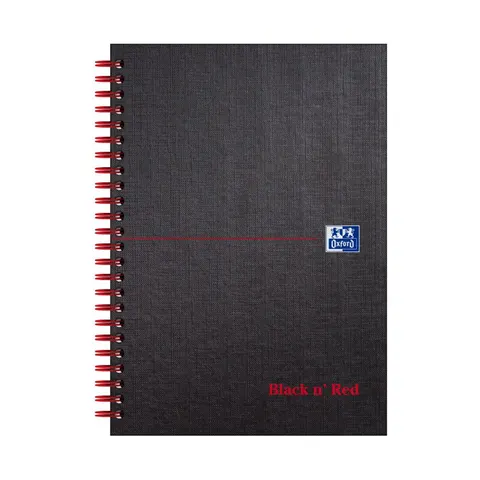 Black n' Red BLACK N RED WIRE HB NOTEBOOK A5 PK5 – image 1