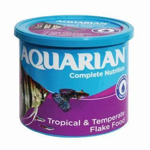 Aquarian Tropical Fish Flakes 200g – image 1