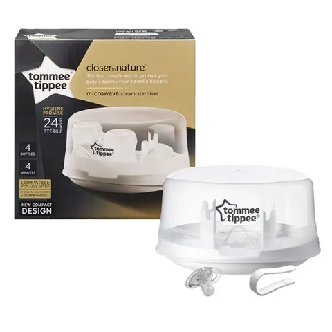 Tommee Tippee Microsteri Microwave Steam Steriliser 1 un. – immagine 1