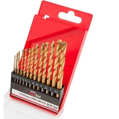 Draper HSS Metric Drill Bit Set - 13 pcs – image 1