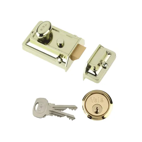 Yale P77 Nightlatch Brasslux – image 1