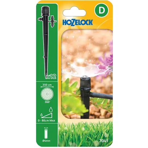 Hozelock MICRO 360° Spectrum Adjustable End Line Sprinkler – 7041 – image 1