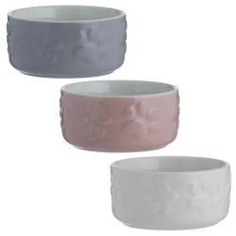 Petware Hundenapf 15 cm Knochen weiß – Bild 1