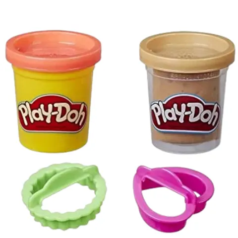 Pasta modellabile Play-Doh Kitchen Creations - Rosso e marrone – immagine 1
