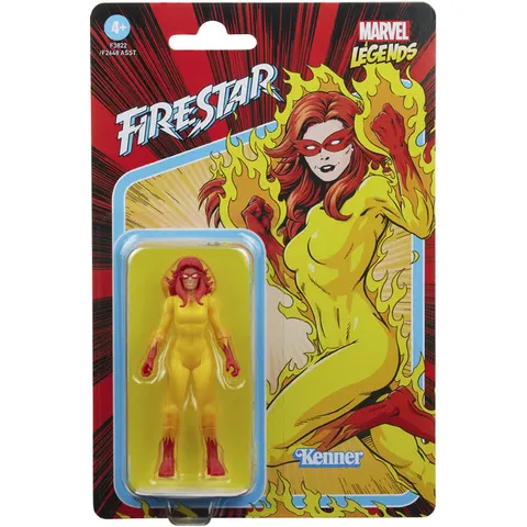 Marvel Legends Retro Collection: Firestar - Speelfiguur – afbeelding 1