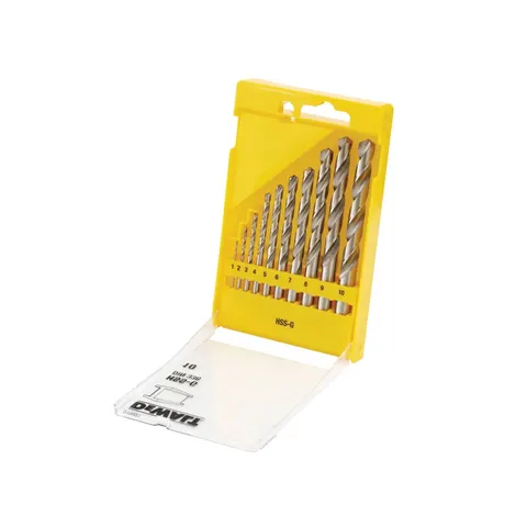 DeWalt Metallbohrer-Set 10-tlg. HSS-G – Bild 1