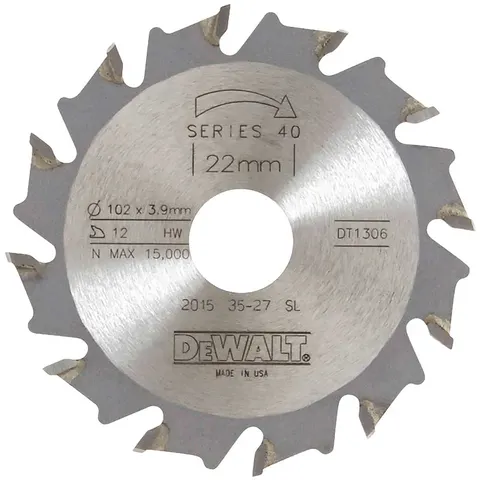 DeWalt Extreme Biscuit Jointer Saw Blade – image 1