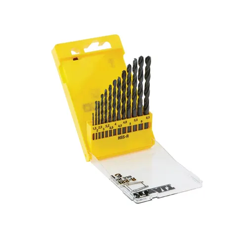 DeWalt 13 Piece HSS-R Drill Bit Set – image 1