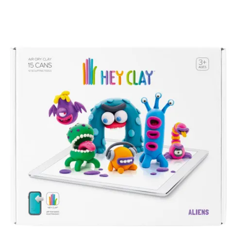 Tomy Hey Clay Aliens Klei Speelset – afbeelding 1