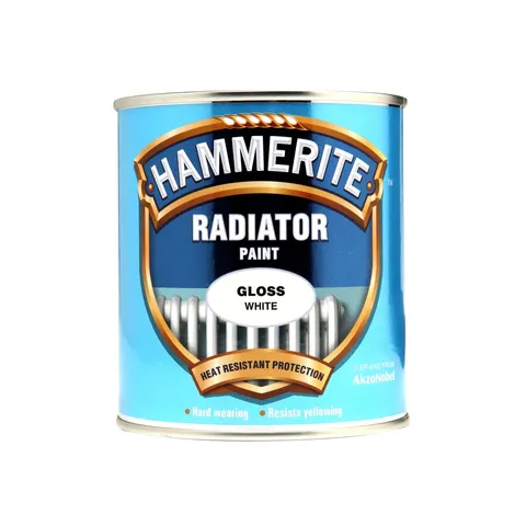 Hammerite Radiator Enamel Paint – Gloss White – image 1