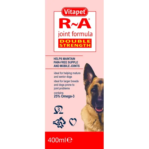 Vitapet Dog Double Strength R A Joint Formula 400ml – image 1