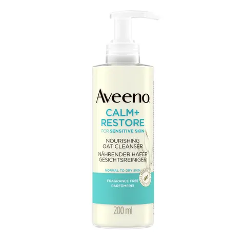 Aveeno Calm+ Restore Nährender Hafer Gesichtsreiniger – Bild 1