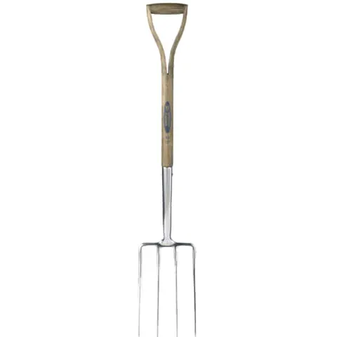 Spear and Jackson Traditional Stainless Steel Digging Fork – image 1