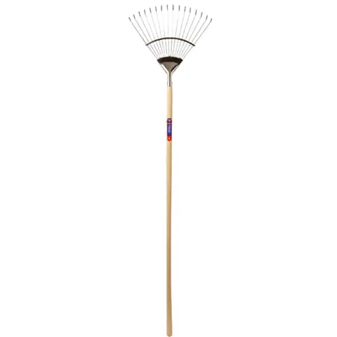Spear and Jackson Neverbend Stainless Steel Flexo Lawn Rake – image 1