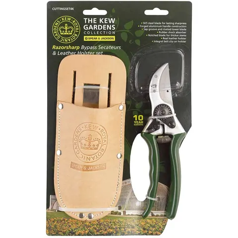 Kew Gardens Bypass Secateurs and Holster Set – image 1