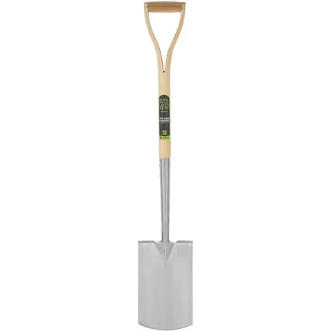 Kew Gardens Treaded Stainless Steel Digging Spade – image 1